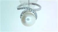 Anillo Sommer Mujer Perla in Oro blanco Perla PERLA ZIRC D O/C - PERLA ZIRC D O/C